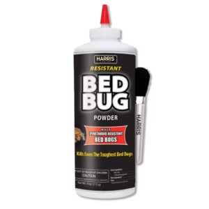 Harris Bed Bug Killer Powder 4oz With Application Brush